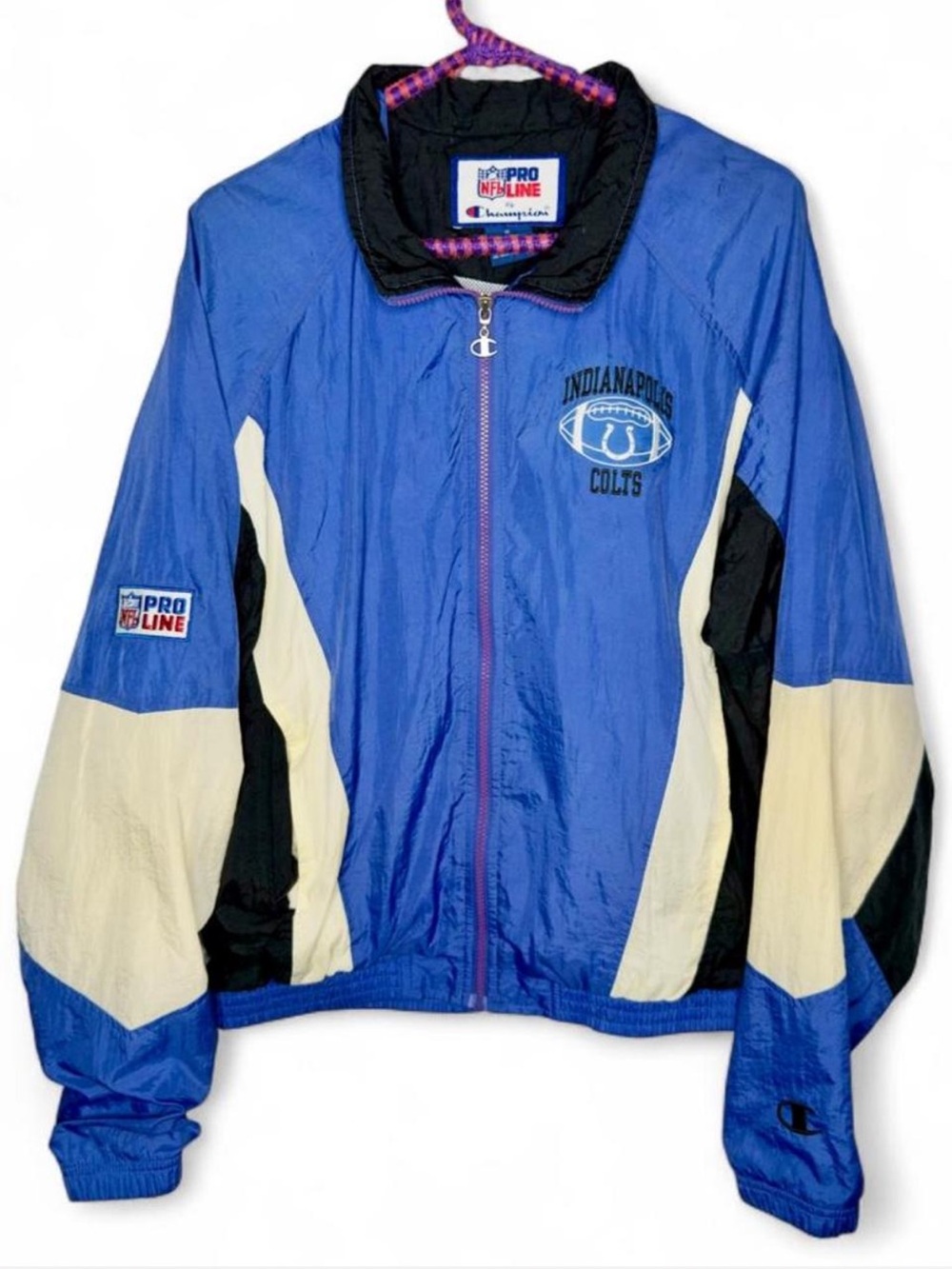 Vintage Champion NFL Pro Line Indianapolis Colts Windbreaker